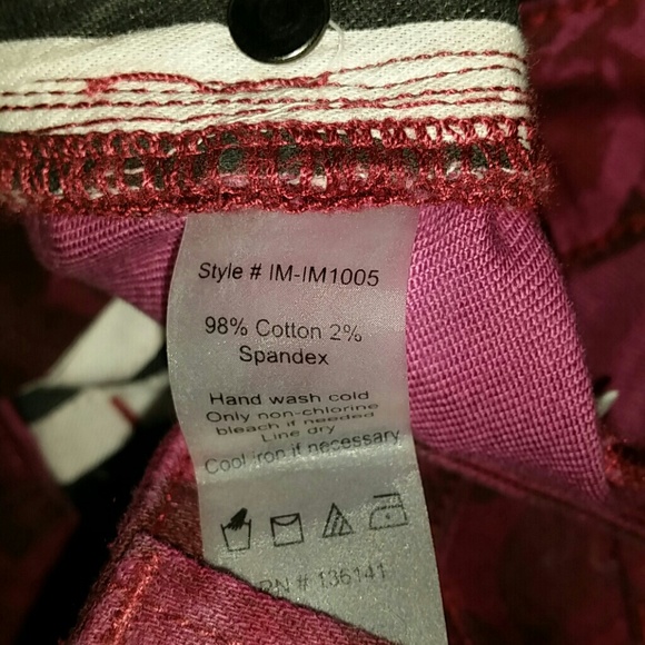 Isaac Mizrahi Flower Jeans, NWOT - Picture 7 of 7